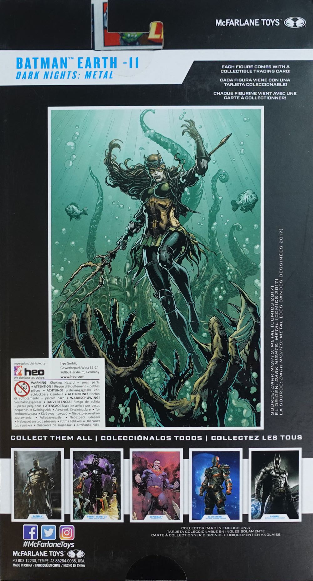 Batman - Earth -11 The Drowned - Dark Nights Metal - McFarlane Toys (DC Multiverse) (Dark Knights: Metal) action figure collectible - Main Image 2