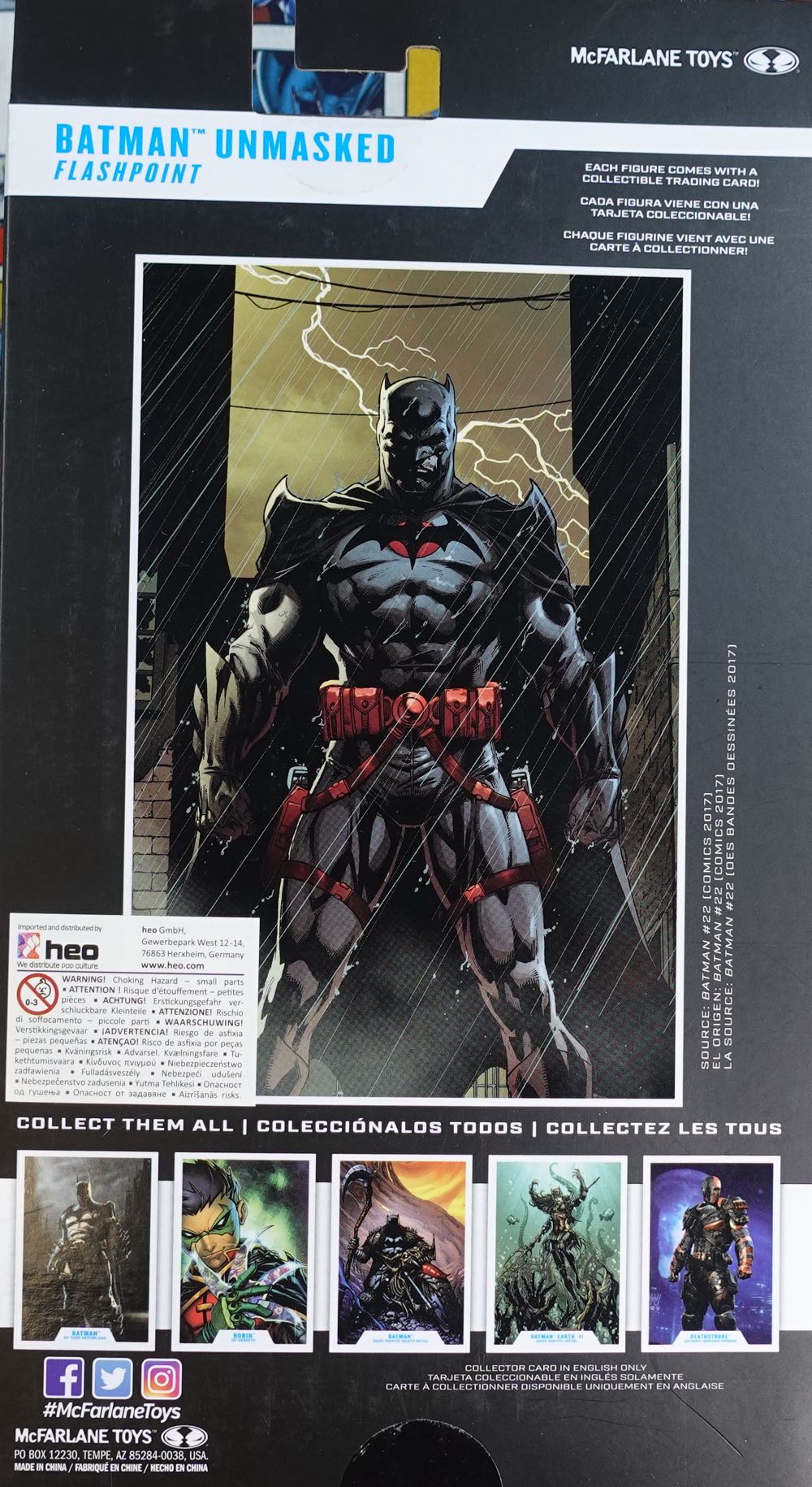 Batman - Flashpoint Unmasked - McFarlane Toys (DC Multiverse) (Flashpoint) action figure collectible - Main Image 2