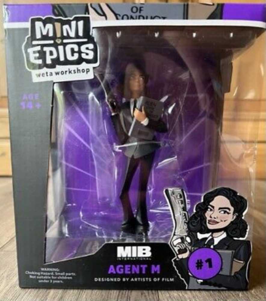 Weta Workshop Mini Epics Men In Black: International Agent M Men #28 ~ #1 Mib New!!  action figure collectible [Barcode 9420024729663] - Main Image 2