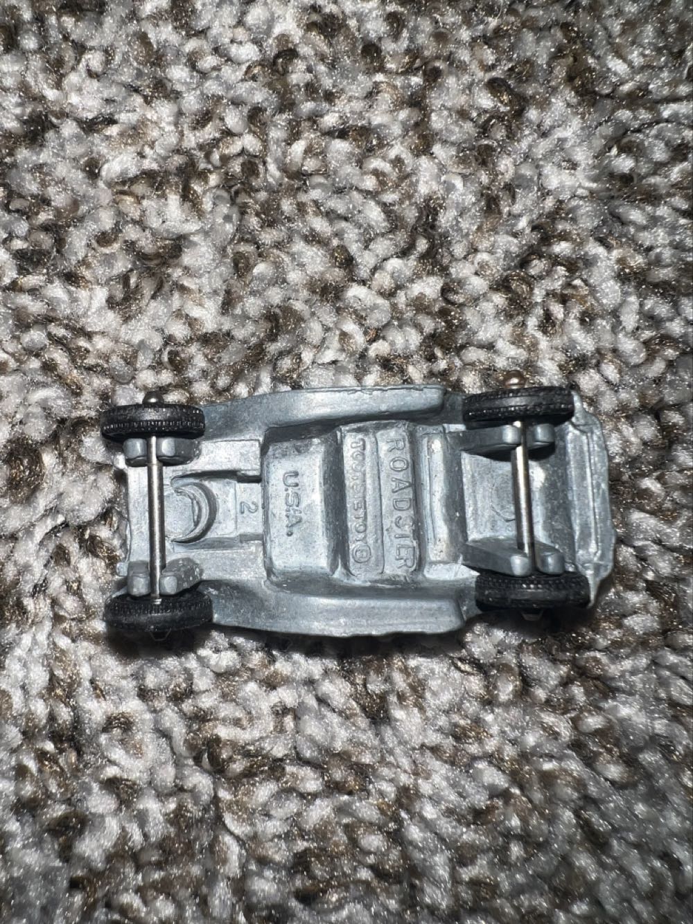 MG Roadster Sports Car (Purple) - Tootsie Toys (Tootsie Toys Midgets) action figure collectible - Main Image 2