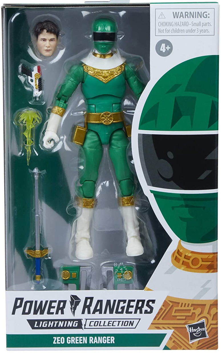 Lightning Collection: Zeo - Green Ranger - Hasbro (Lightning Collection) action figure collectible - Main Image 1