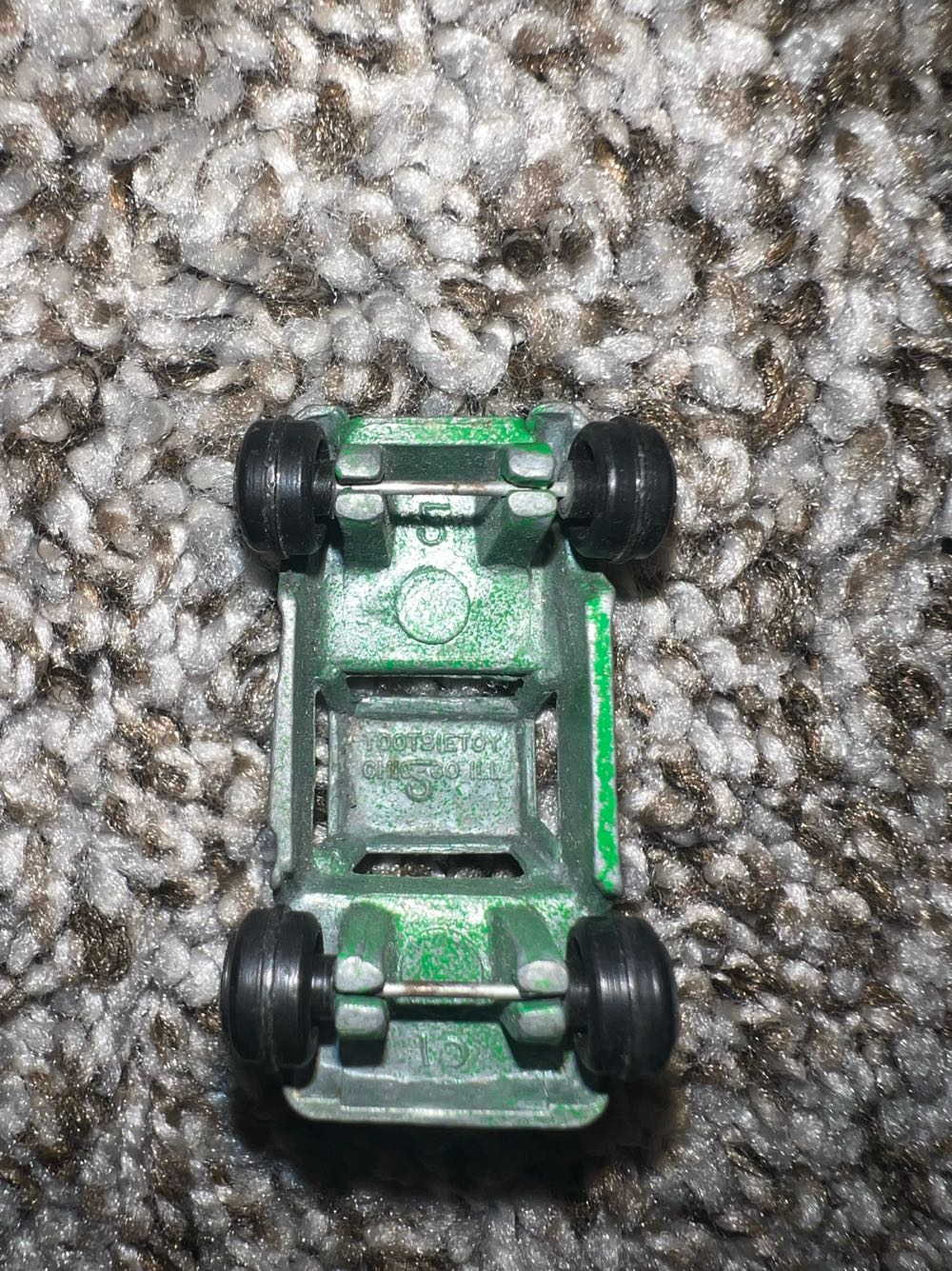 Green Pickup Jeep - Tootsie Toys (Tootsie Toys) action figure collectible - Main Image 2