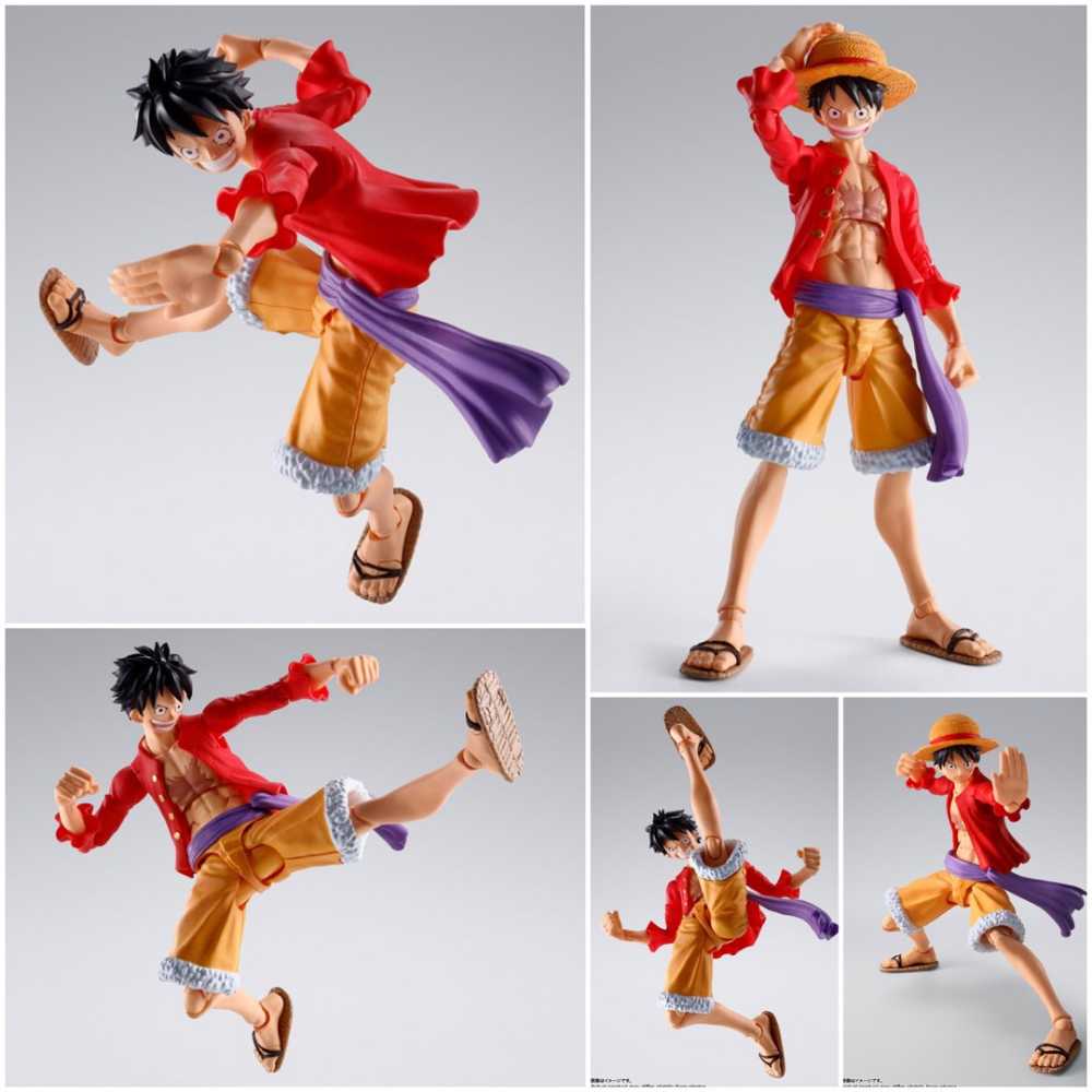 S.H.Figuarts One Piece Monkey D. Luffy - Raid On Onigashima - Bandai / S.H. Figuarts (One Piece) action figure collectible - Main Image 2