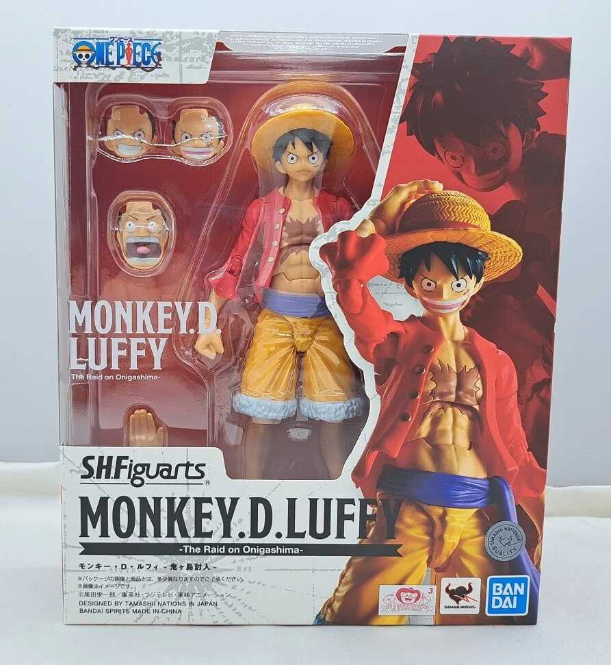 S.H.Figuarts One Piece Monkey D. Luffy - Raid On Onigashima - Bandai / S.H. Figuarts (One Piece) action figure collectible - Main Image 4