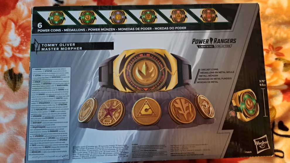 Tommy Oliver Master Morpher - Hasbro (Power Rangers Lightning Collection) action figure collectible [Barcode 5010996138903] - Main Image 2