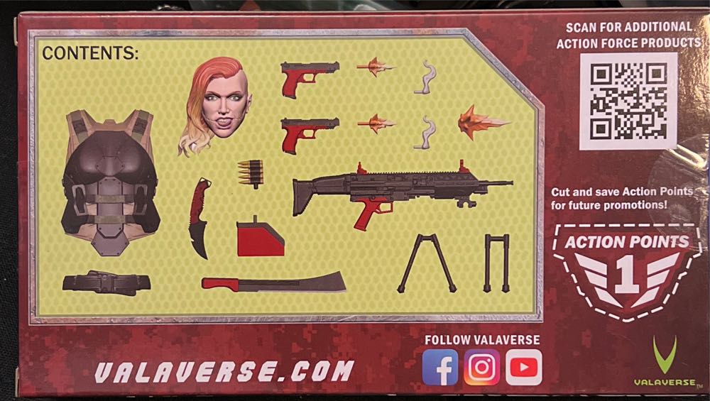 Gear Pandora - Valaverse (Action Force Series 3.1) action figure collectible [Barcode 796520475984] - Main Image 3