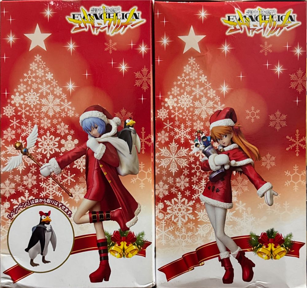 Neon Genesis Evangelion - Asuka & Rei Christmas Ver. - Sega action figure collectible - Main Image 4