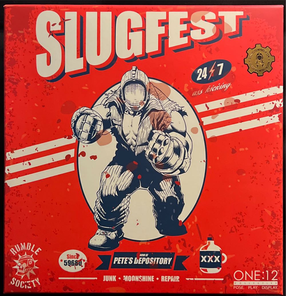 Mezco One:12 (Rumble Society) - Slugfest - Mezco Toys (Rumble Society) action figure collectible [Barcode 696198120134] - Main Image 2