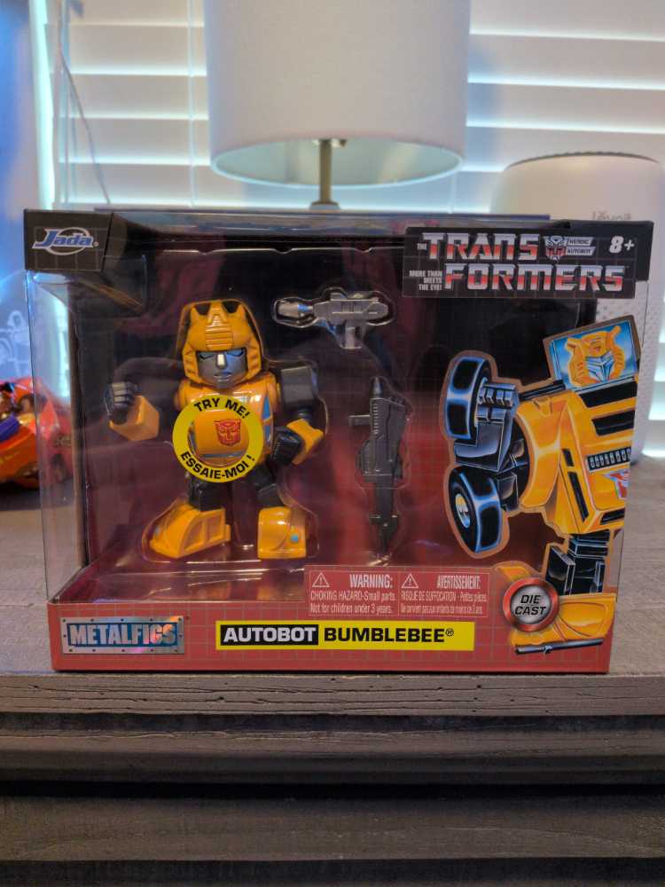 TF The Transformers: Metalfigs Autobot Bumblebee - Jada Toys (The Transformers) action figure collectible [Barcode 801310313992] - Main Image 2
