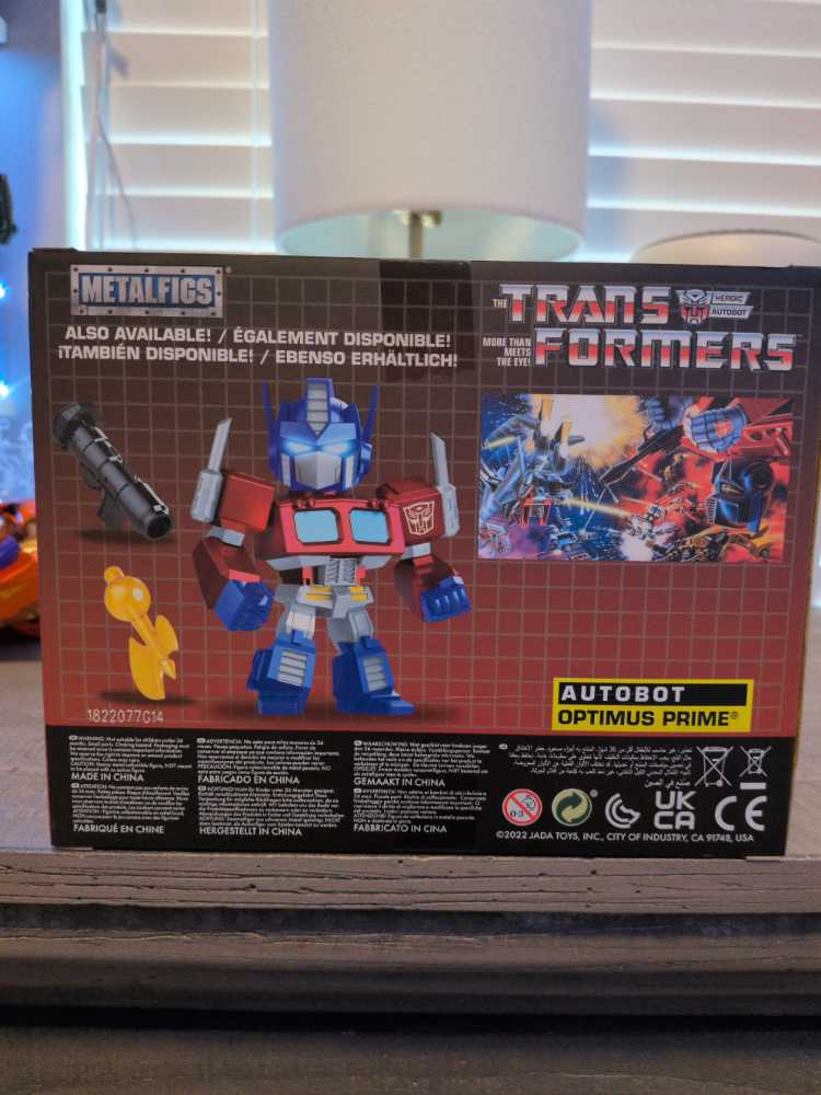 TF The Transformers: Metalfigs Autobot Bumblebee - Jada Toys (The Transformers) action figure collectible [Barcode 801310313992] - Main Image 3