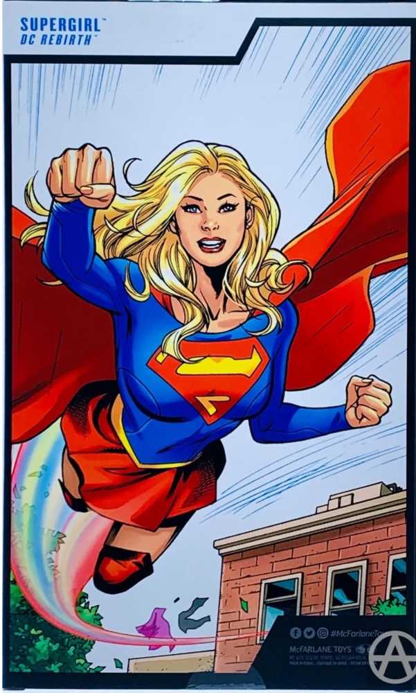 DC Rebirth Supergirl - DC - JUSTICE LEAGUE (Supergirl) action figure collectible [Barcode 787926155525] - Main Image 2