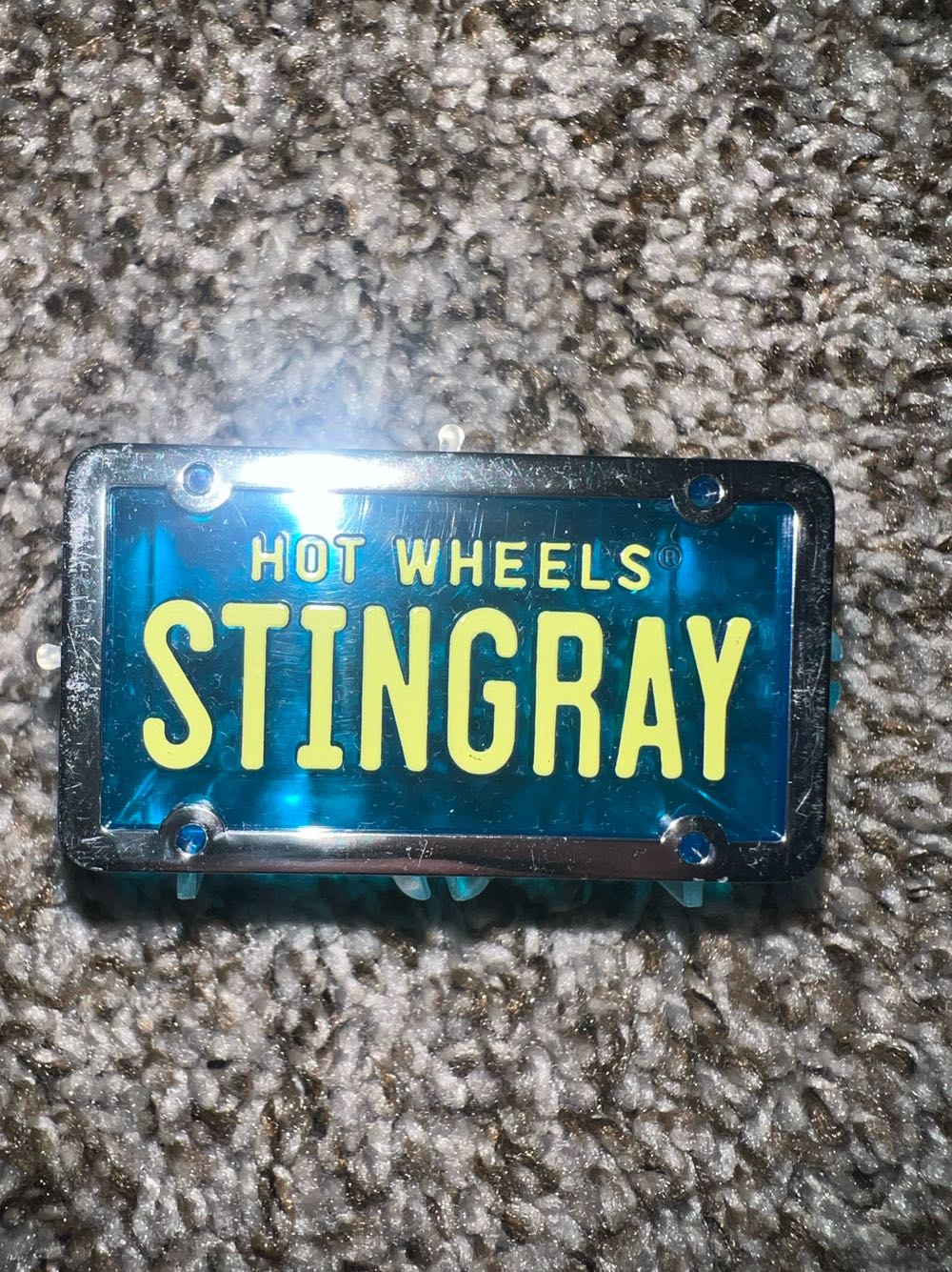 Corvette Stingray - Mattel (Hotwheels Park’n Plates) action figure collectible - Main Image 2