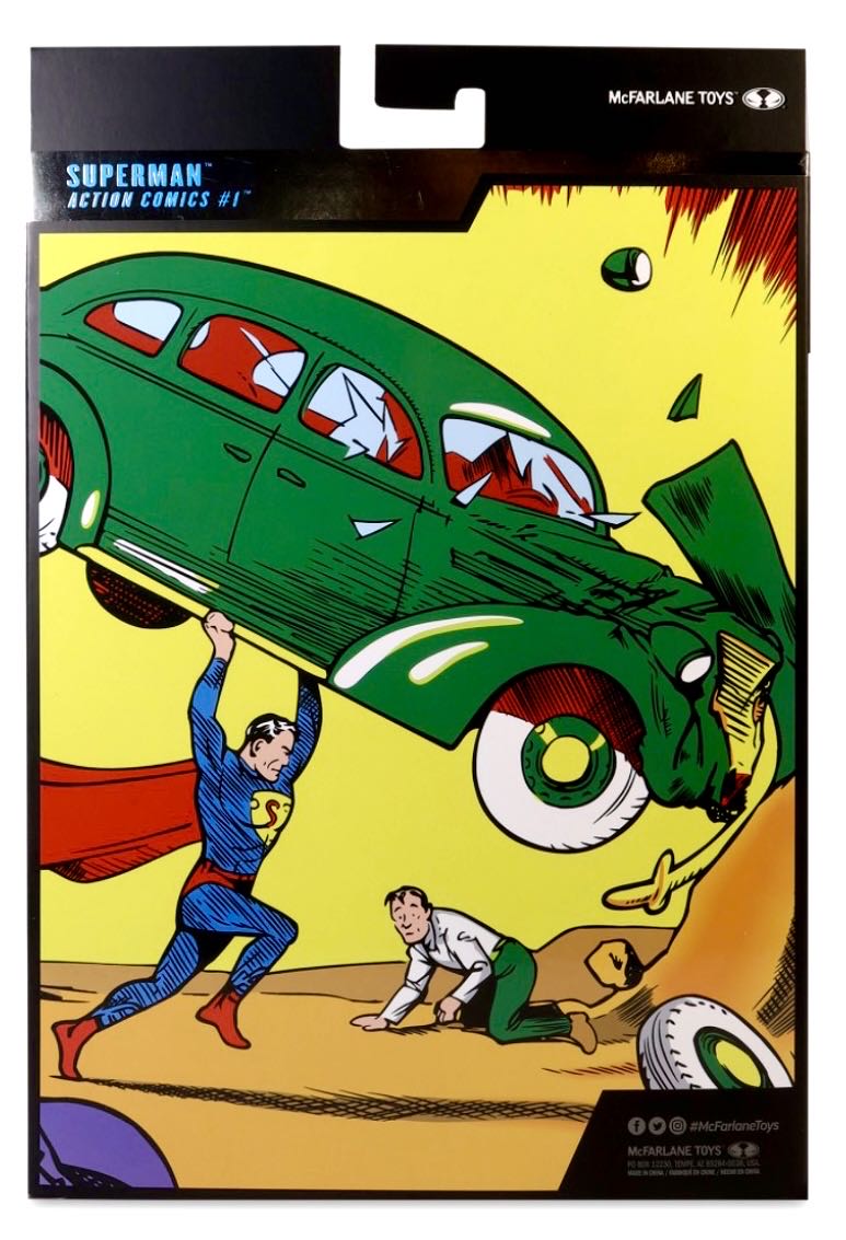 DC Multiverse McFarlane Collector Edition Series SUPERMAN (Action Comics #1) - Mcfarlane (DC Multiverse) action figure collectible - Main Image 2