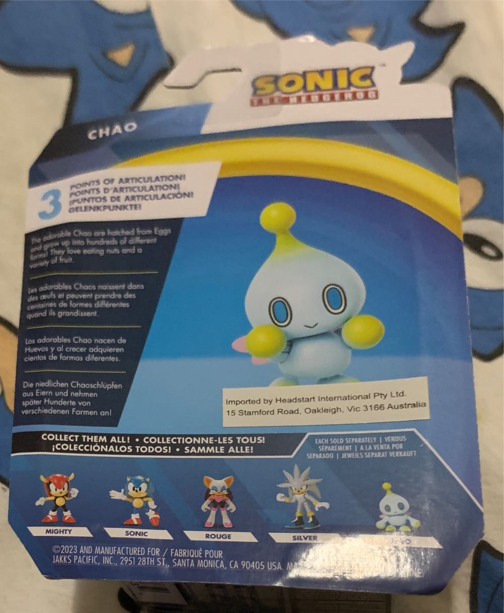 Chao (Jakks) Wave 13 (2.5) - Jacks Pacific (Modern Style) action figure collectible [Barcode 192995403734] - Main Image 2