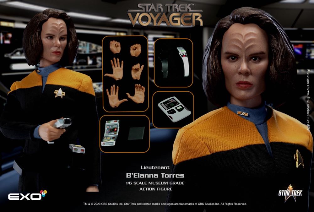 EXO-6 Star Trek Voyager Lt. JG B’elanna Torres - EXO-6 (B’elanna Torres) action figure collectible - Main Image 2