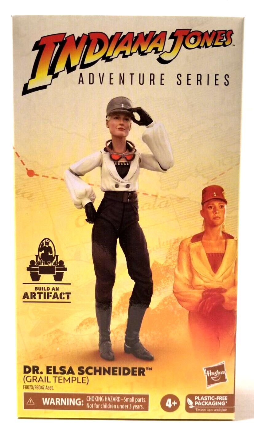 Hasbro - Elsa Schneider (Grail Temple) - Hasbro (Indiana Jones) (Indiana Jones And The Last Crusade) action figure collectible [Barcode 5010994168025] - Main Image 3