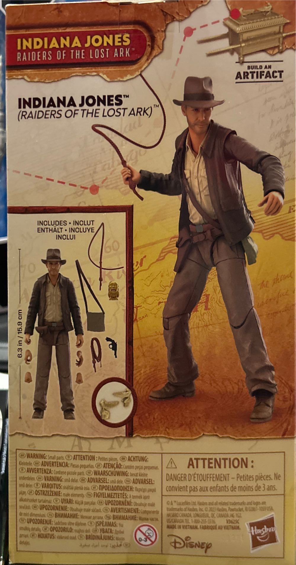Indiana Jones (The Last Crusade) - Hasbro (Indiana Jones Adventure Series) action figure collectible [Barcode 5010994167981] - Main Image 4