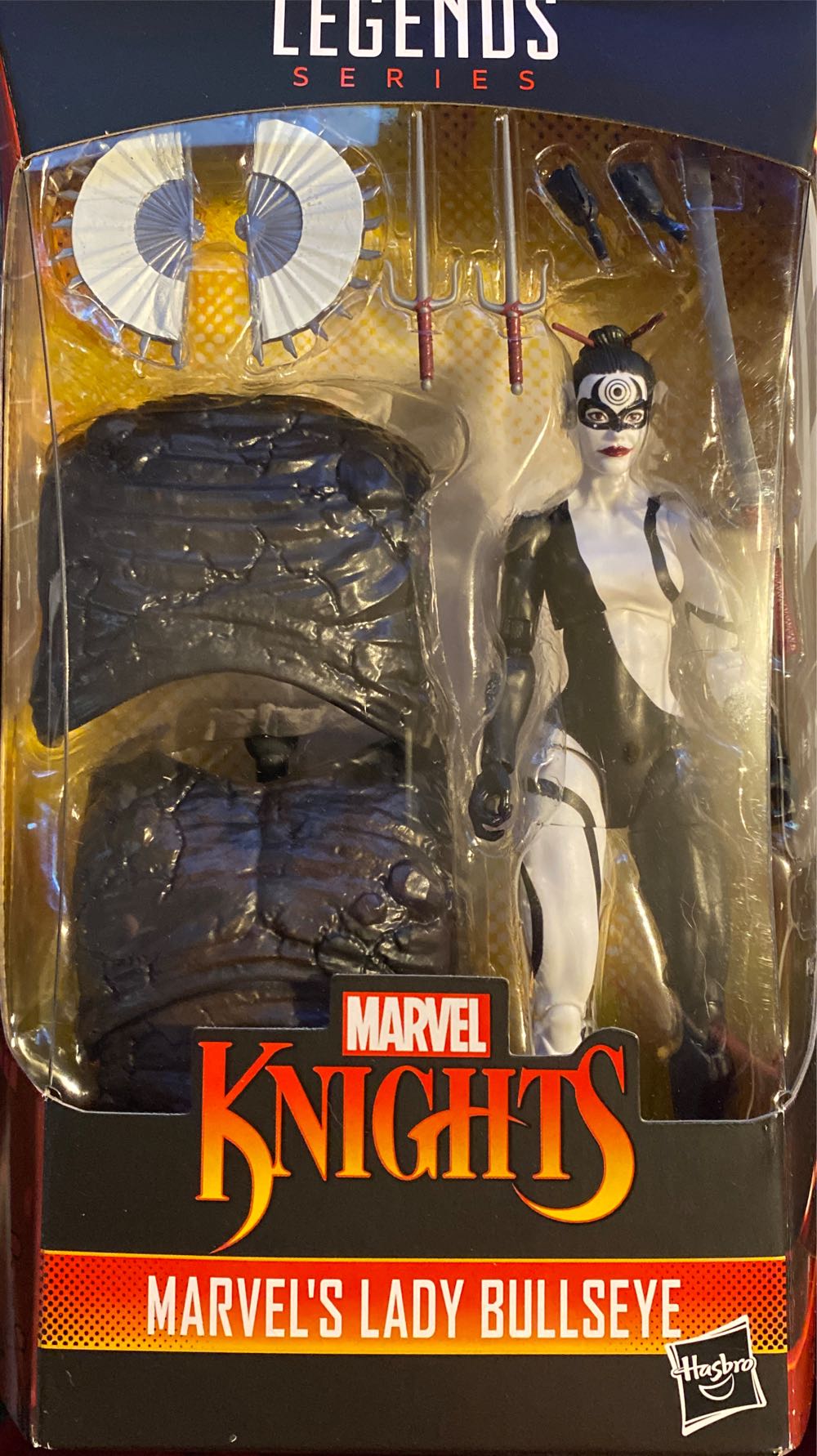 Lady Bullseye - Hasbro (Marvel Legends Series The Mindless Ones Baf Wave) action figure collectible [Barcode 5010996166715] - Main Image 2