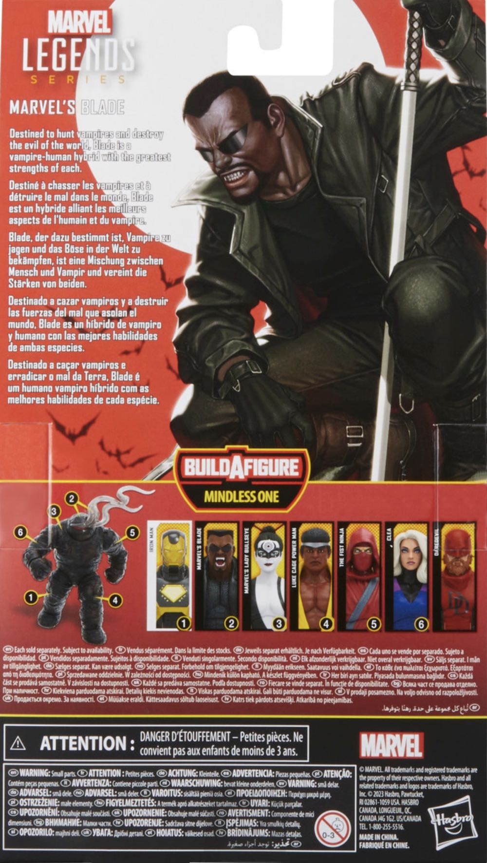 BLADE - Hasbro (MARVEL) action figure collectible [Barcode 5010996166760] - Main Image 2