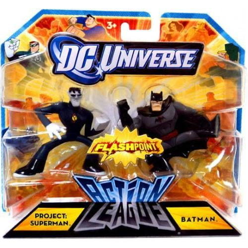 Action League: Batman (Flashpoint) - Mattel (DC Universe Flashpoint Action League) action figure collectible - Main Image 2