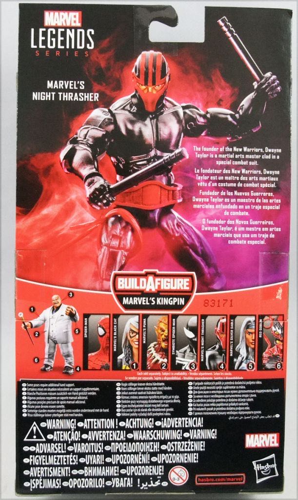 Marvel Legends Series: Night Thrasher - Hasbro (Marvel Legends Kingpin BAF Series) action figure collectible - Main Image 4