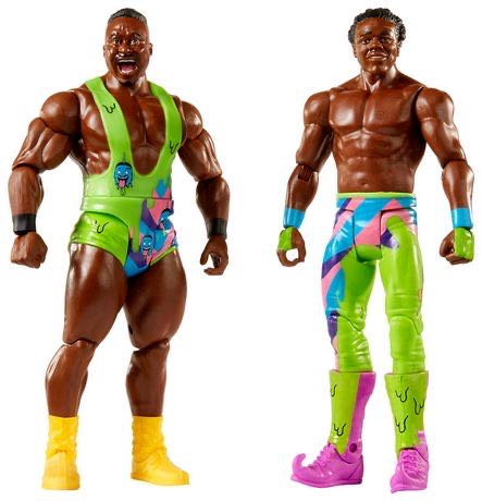 WWE: Big E & Xavier Woods - Mattel (WWE Battle Pack) action figure collectible - Main Image 2