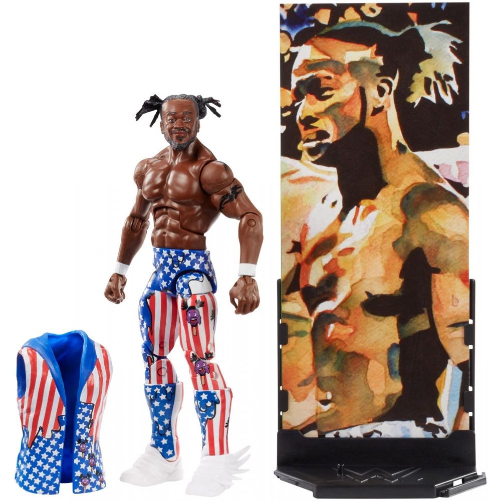 WWE: Kofi Kingston - Mattel (WWE Elite Series #60) action figure collectible - Main Image 2