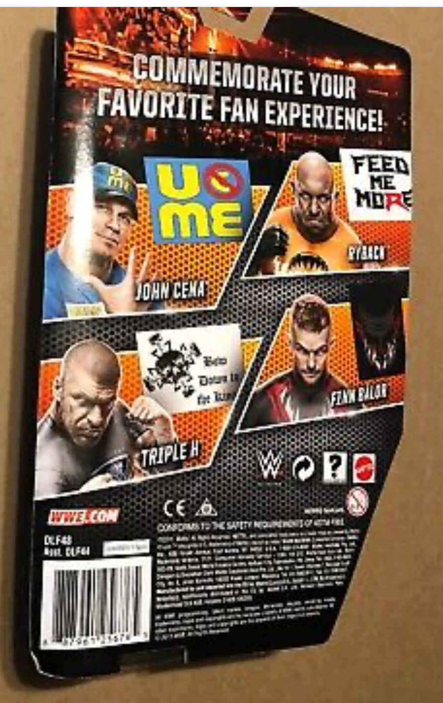 Triple H - WWE Mattel (WWE Fan Central Series 1) action figure collectible [Barcode 887961256765] - Main Image 2