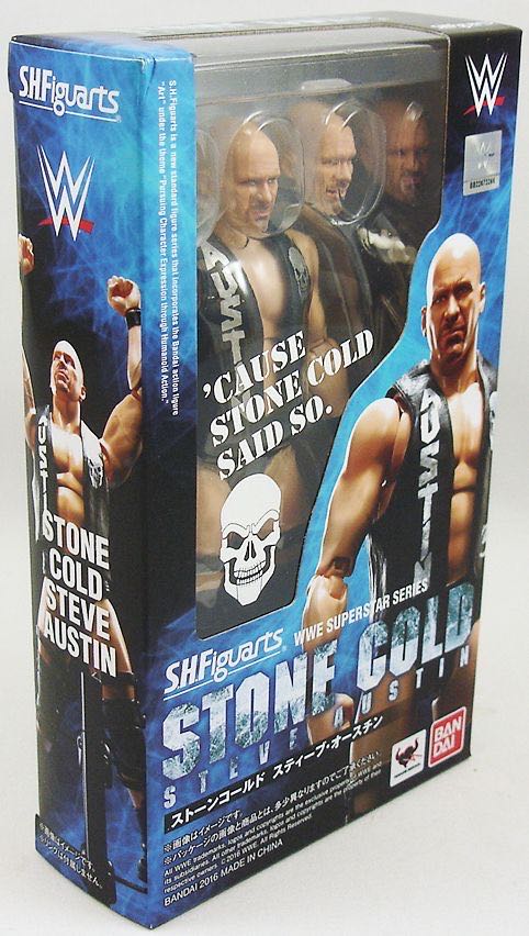 WWE: Stone Cold Steve Austin - Ban Dai (S.H. Figuarts WWE Superstar Series) action figure collectible - Main Image 2