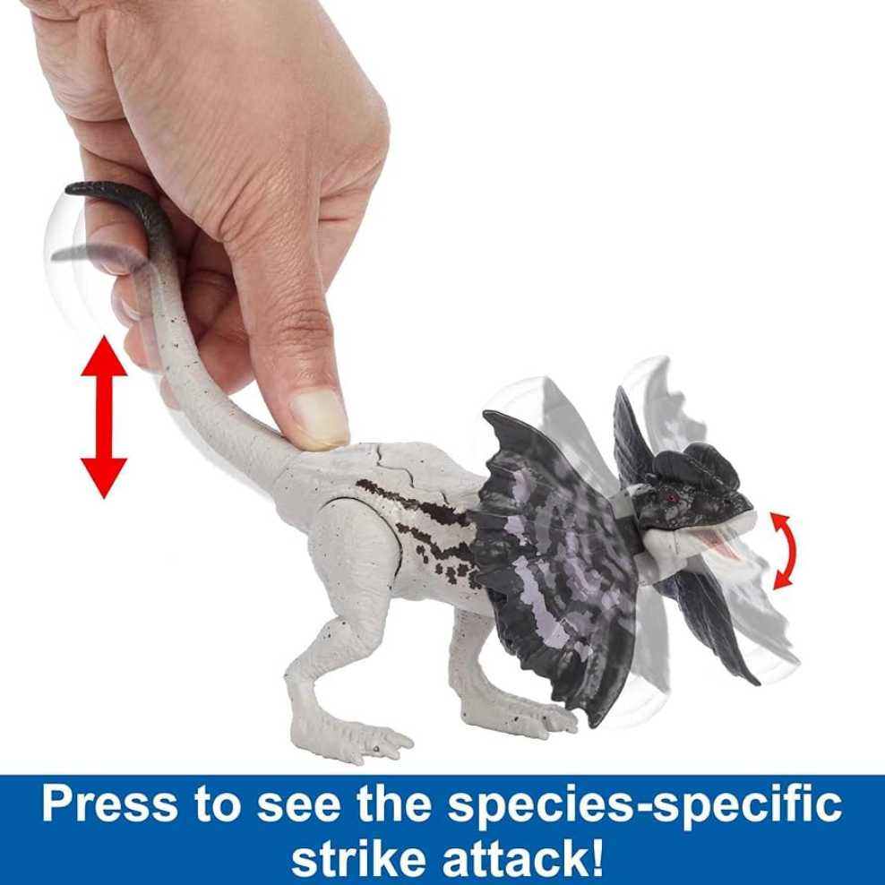 Dilophosaurus - Mattel - Jurassic World (Jurassic World) action figure collectible [Barcode 194735116263] - Main Image 3