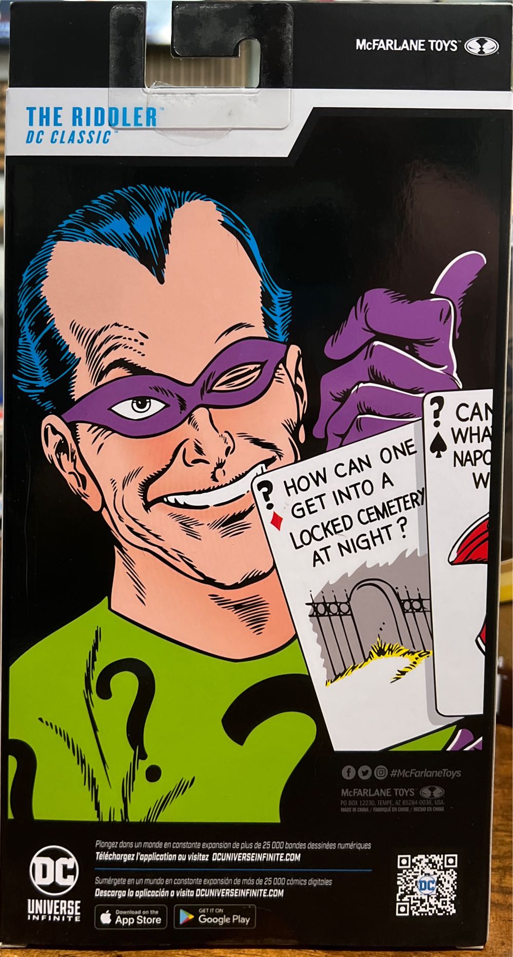 The Riddler - McFarlane Toys (DC Multiverse) (DC Multiverse) action figure collectible - Main Image 2