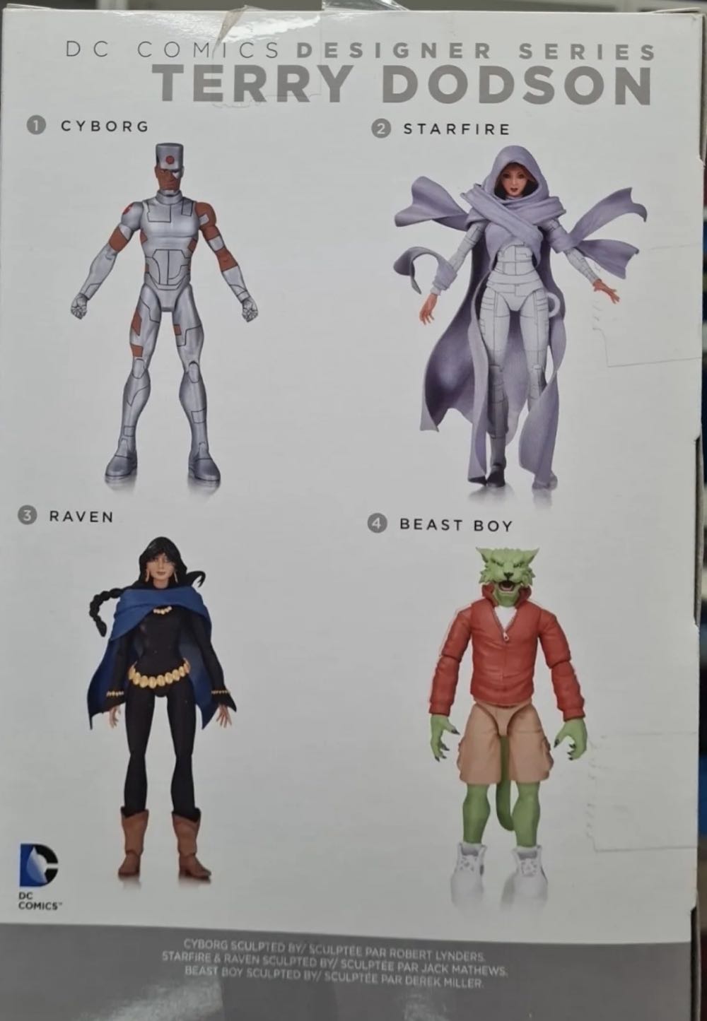 Cyborg - Designed By Terry Dodson - DC Collectibles (DC Comics Designer Series: Terry Dodson) action figure collectible - Main Image 2