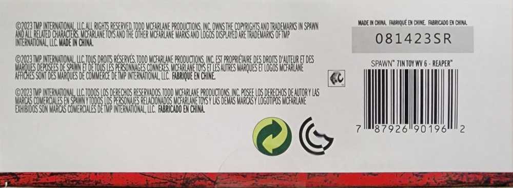 Spawn - Reaper - McFarlane Toys (Spawn) action figure collectible [Barcode 787926901962] - Main Image 4