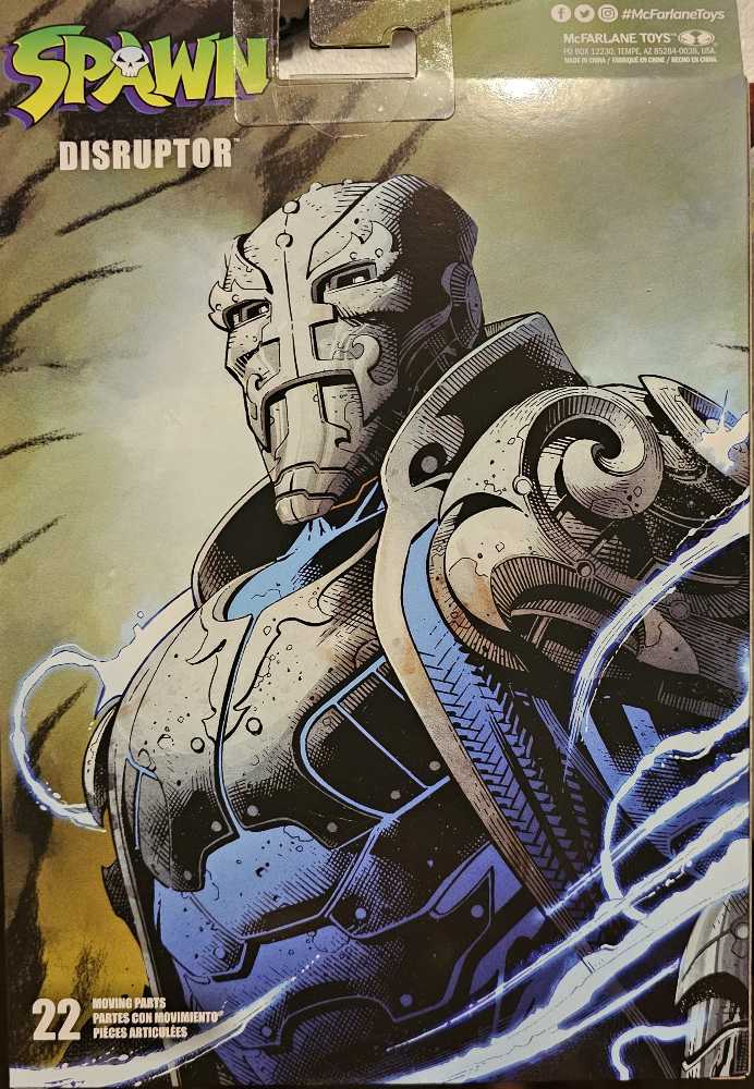 Spawn - Disruptor - McFarlane Toys - Spawn (McFarlane Spawn) action figure collectible [Barcode 787926901979] - Main Image 2