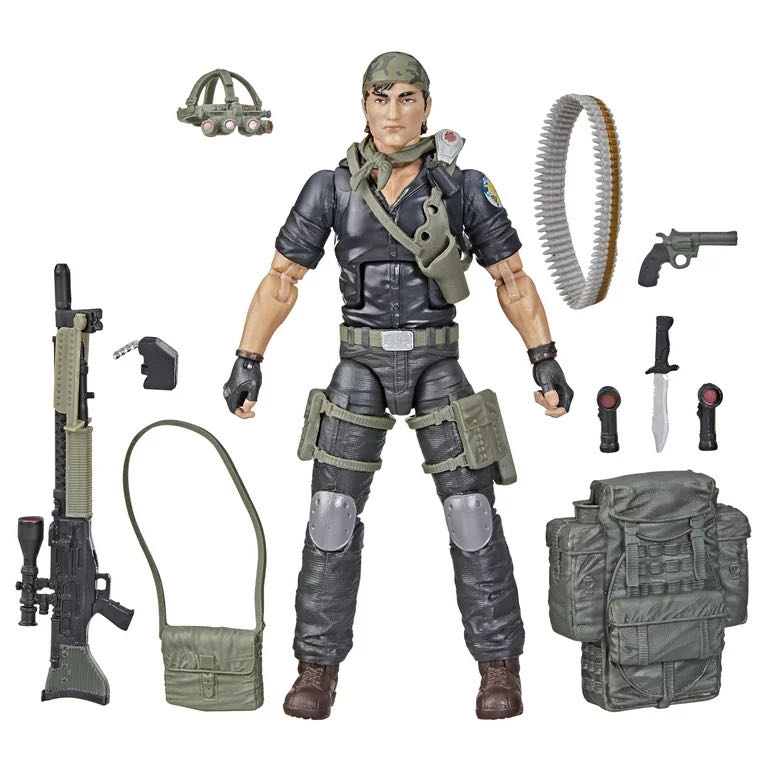 #107 | Tunnel Rat (Night Force) - Hasbro (G.I. Joe Classified Series) action figure collectible - Main Image 3