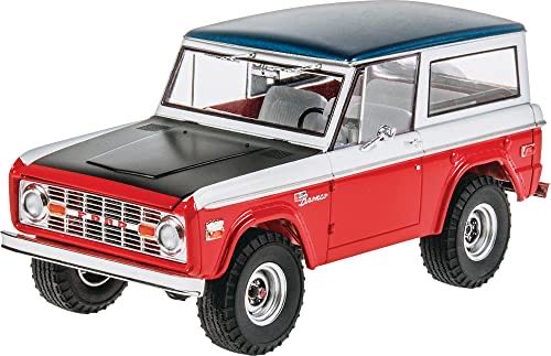 Revell 85 Ford Baja Bronco Model Truck Kit 1:25 Scale 137-piece Skill Level 5 Plastic Model Building Kit Red  action figure collectible [Barcode 031445044366] - Main Image 1