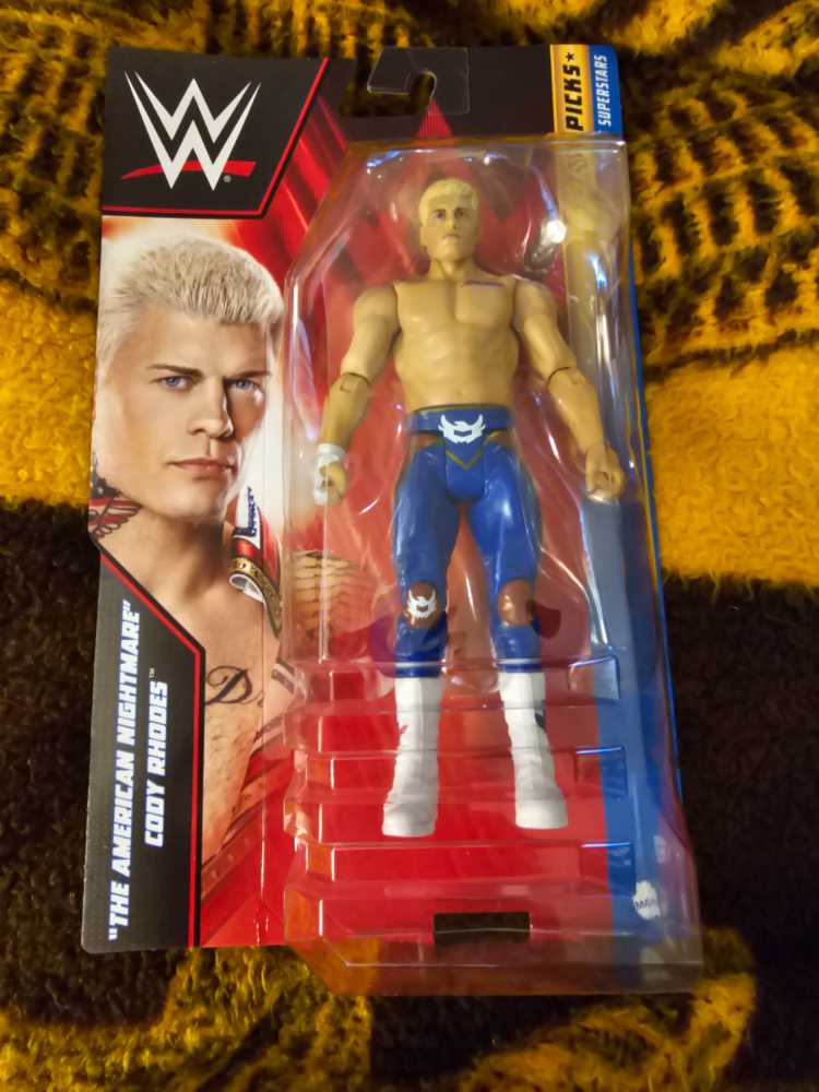 Cody Rhodes - Mattel (WWE Top Picks) action figure collectible [Barcode 194735106219] - Main Image 2