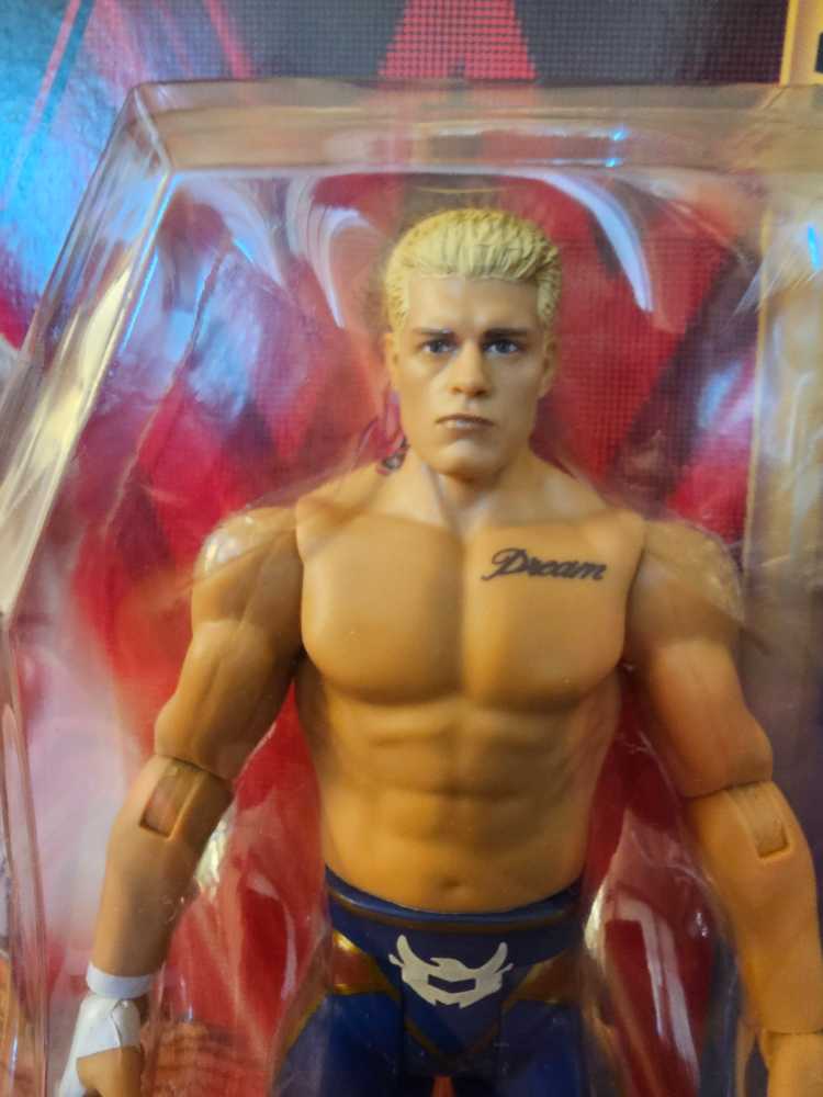 Cody Rhodes - Mattel (WWE Top Picks) action figure collectible [Barcode 194735106219] - Main Image 4