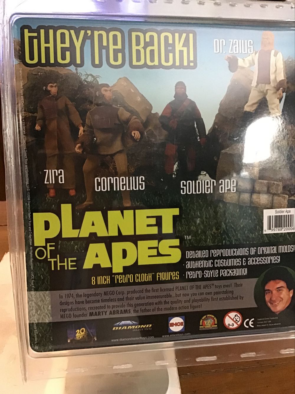 Planet Of The Apes Diamond Select-Soldier Ape - Diamonds Select (Planet Of The Apes) action figure collectible [Barcode 699788200063] - Main Image 2