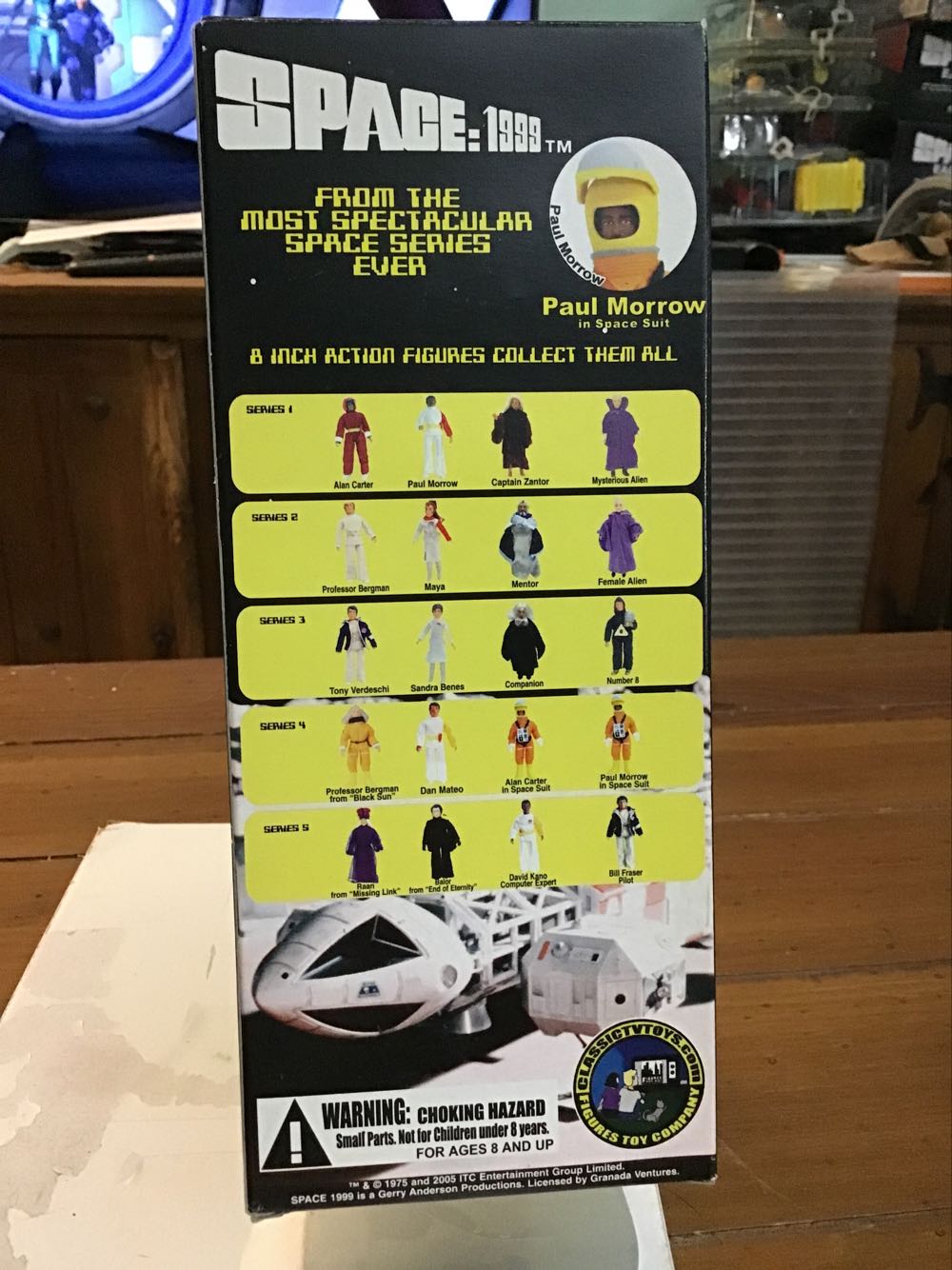 Space 1999 Paul Morrow In Space Suit - Classic TV Toys (Space 1999) action figure collectible [Barcode 200500123210] - Main Image 2