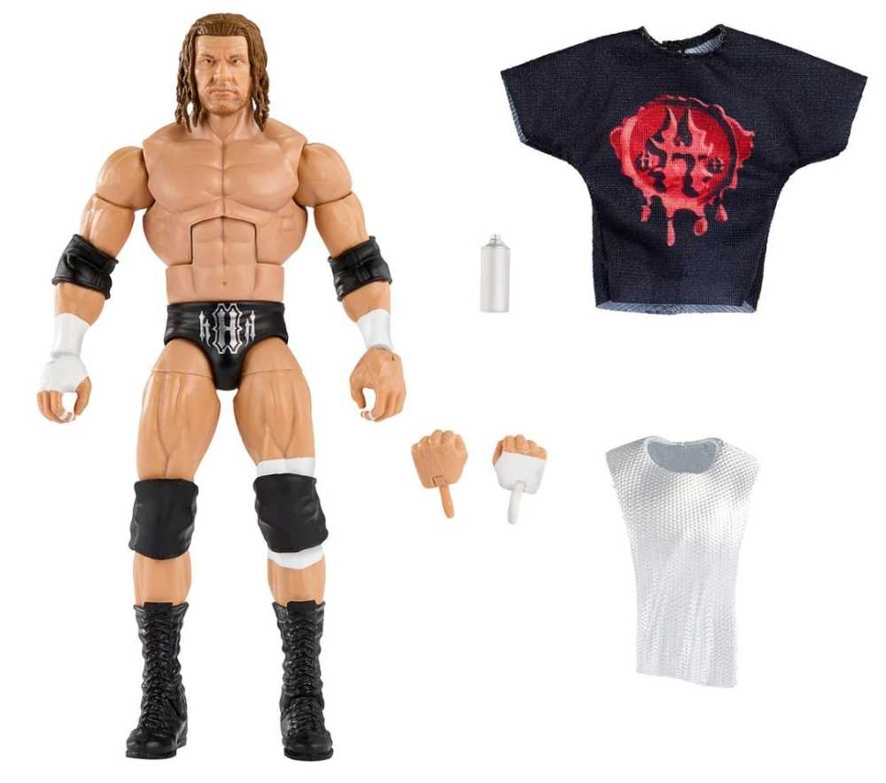 Triple H - Mattel (WWE Elite Collection Legends (Series 20)) action figure collectible [Barcode 194735117369] - Main Image 3