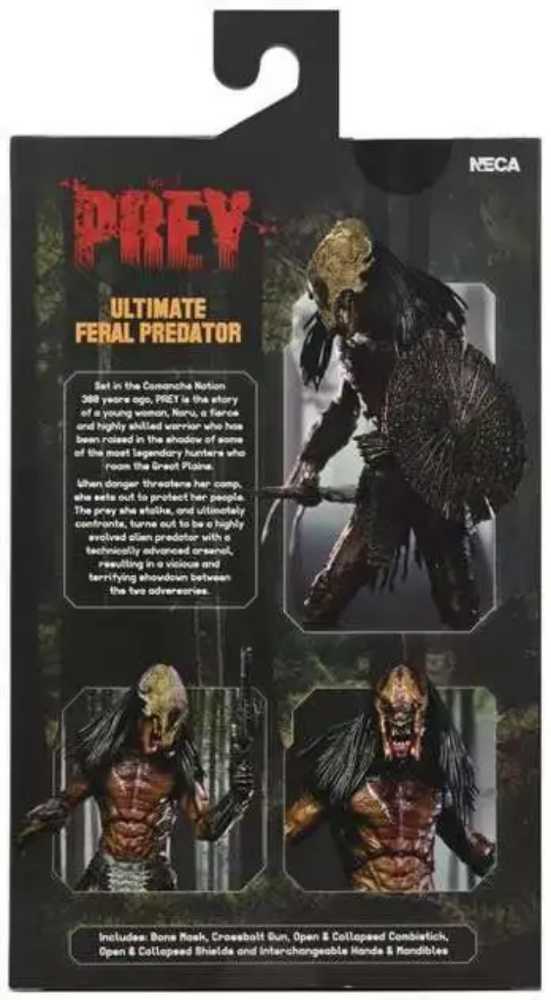 Prey Ultimate Feral Predator  - Neca (Predator) action figure collectible [Barcode 634482517253] - Main Image 2