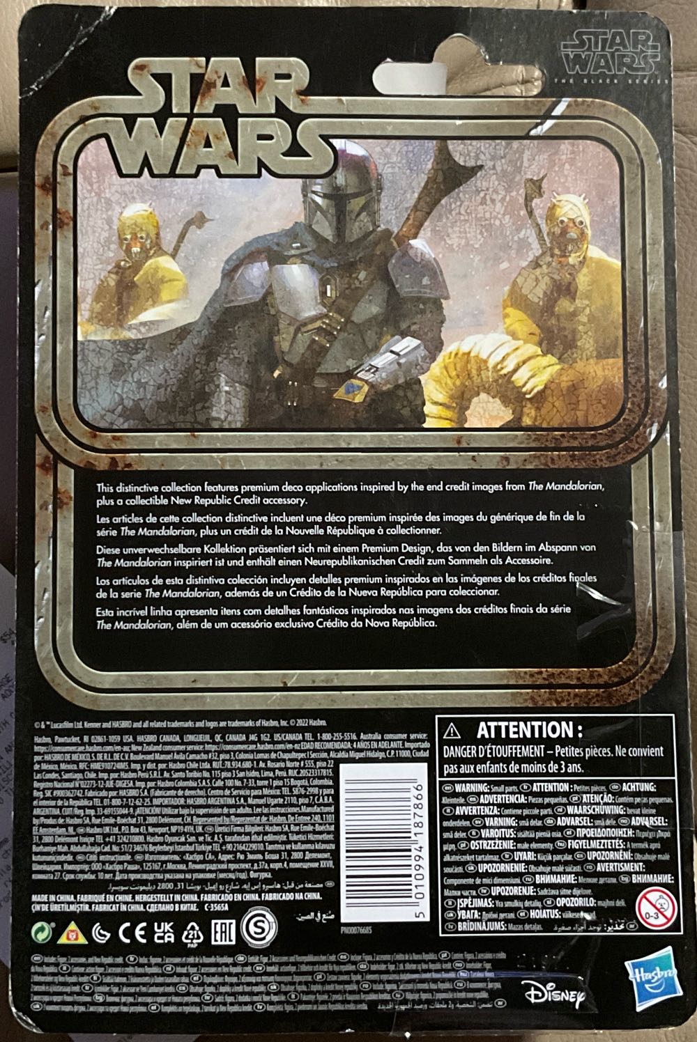 Black Series 6” - Mandalorian - Tusken Raider  (The Mandalorian) action figure collectible - Main Image 3