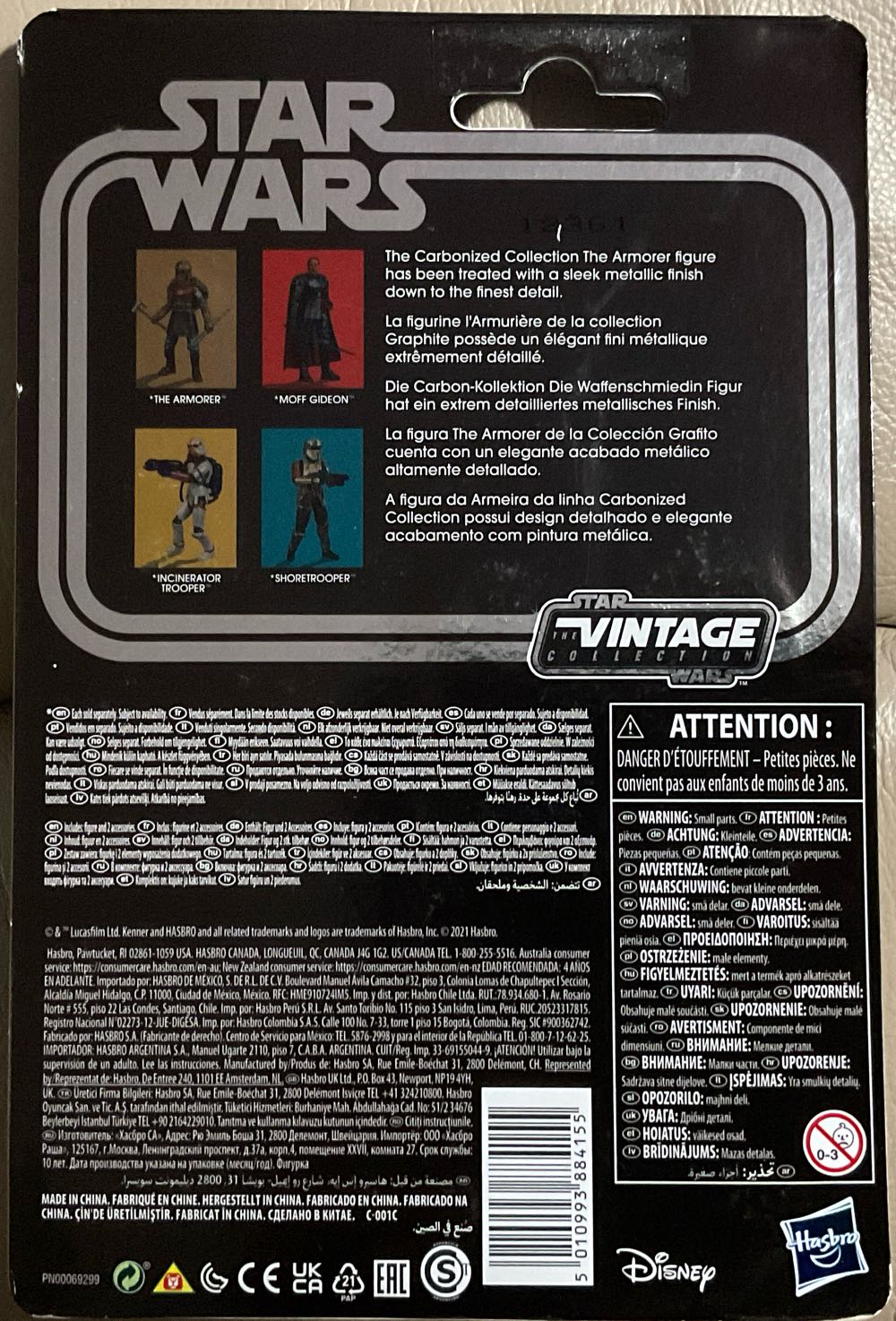 Vintage Collection - Carbonized - Armorer - Hasbro/ Disney (The Mandalorian) action figure collectible - Main Image 2