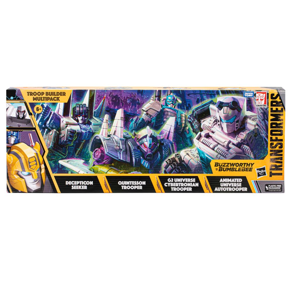 Buzzworthy Bumblebee Troop Builder Multipack - Hasbro (Transformers) action figure collectible - Main Image 3
