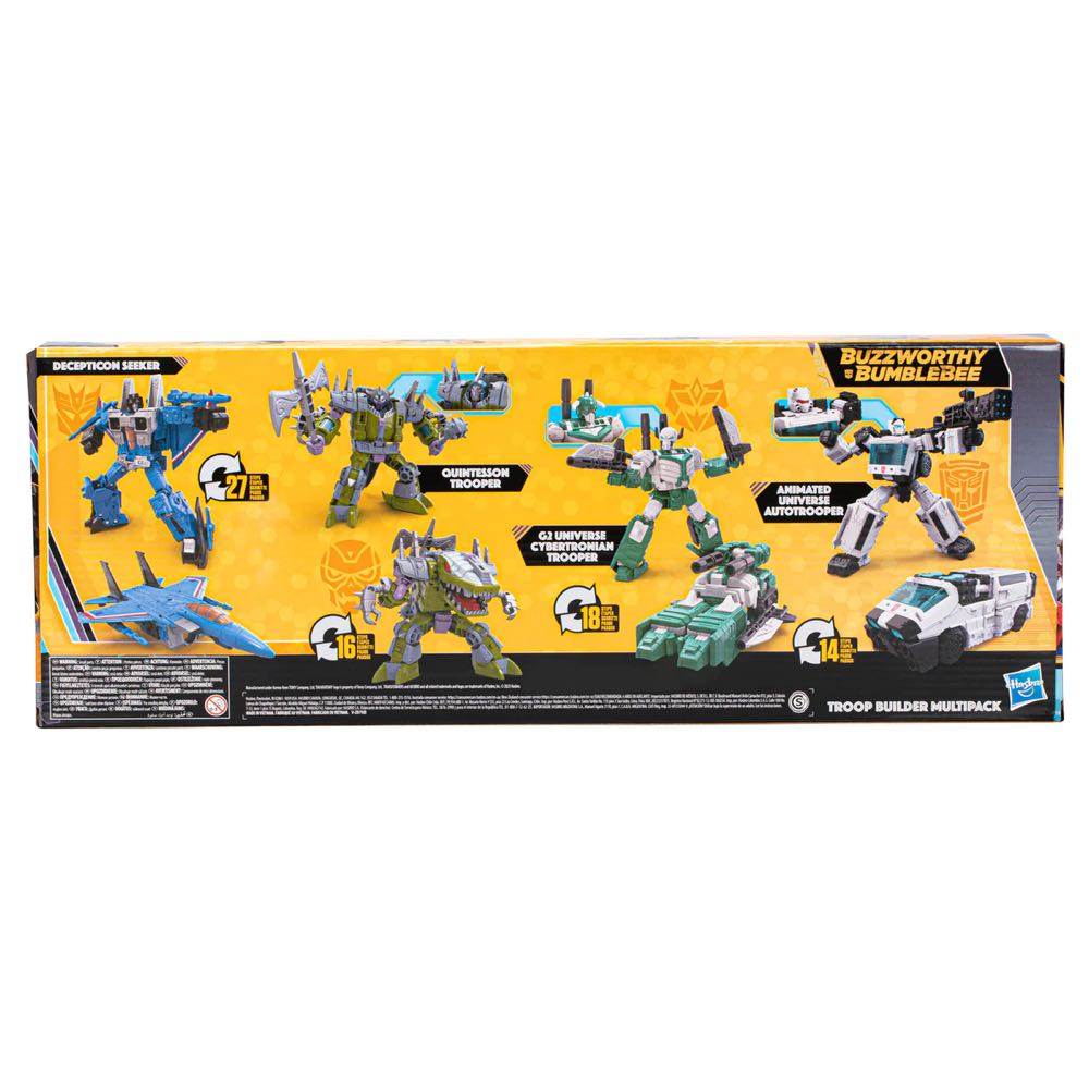Buzzworthy Bumblebee Troop Builder Multipack - Hasbro (Transformers) action figure collectible - Main Image 4