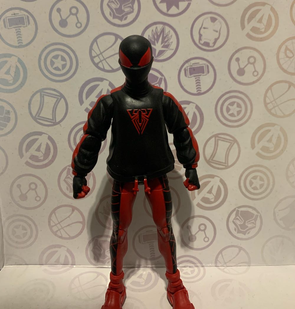 Marvel Legends Spider-Man [Miles Morales] (Retro Card) - Hasbro action figure collectible - Main Image 1
