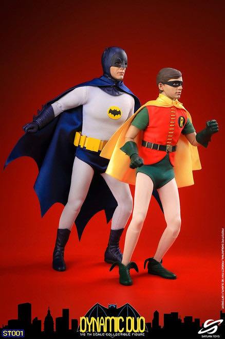 Dynamic Duo ⏳ - Saturn Toys (Batman 66 TV Series) action figure collectible - Main Image 3