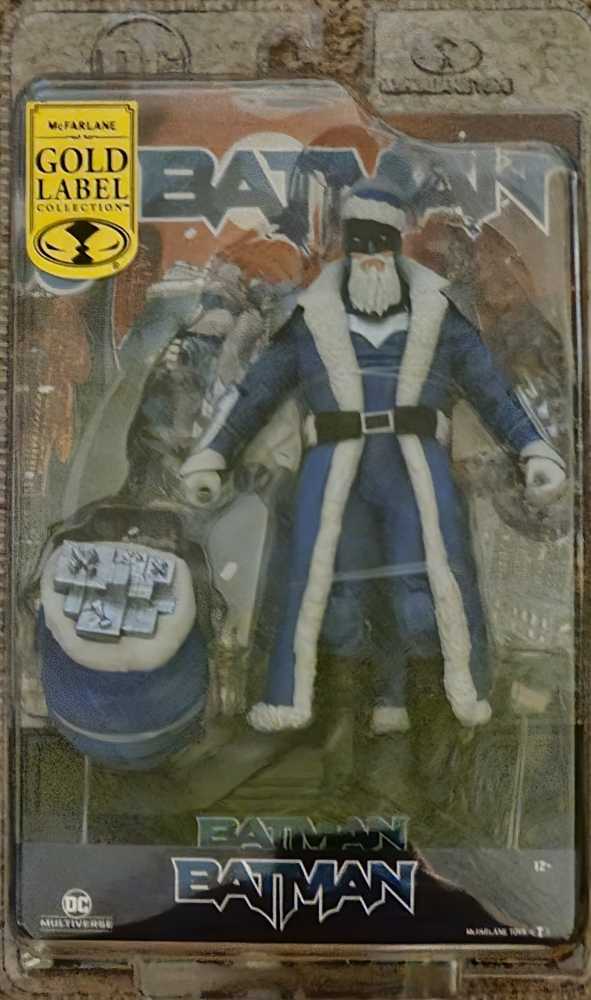DCM: Batman Santa - McFarlane Toys (Blue Suit Variant) action figure collectible [Barcode 787926170870] - Main Image 2