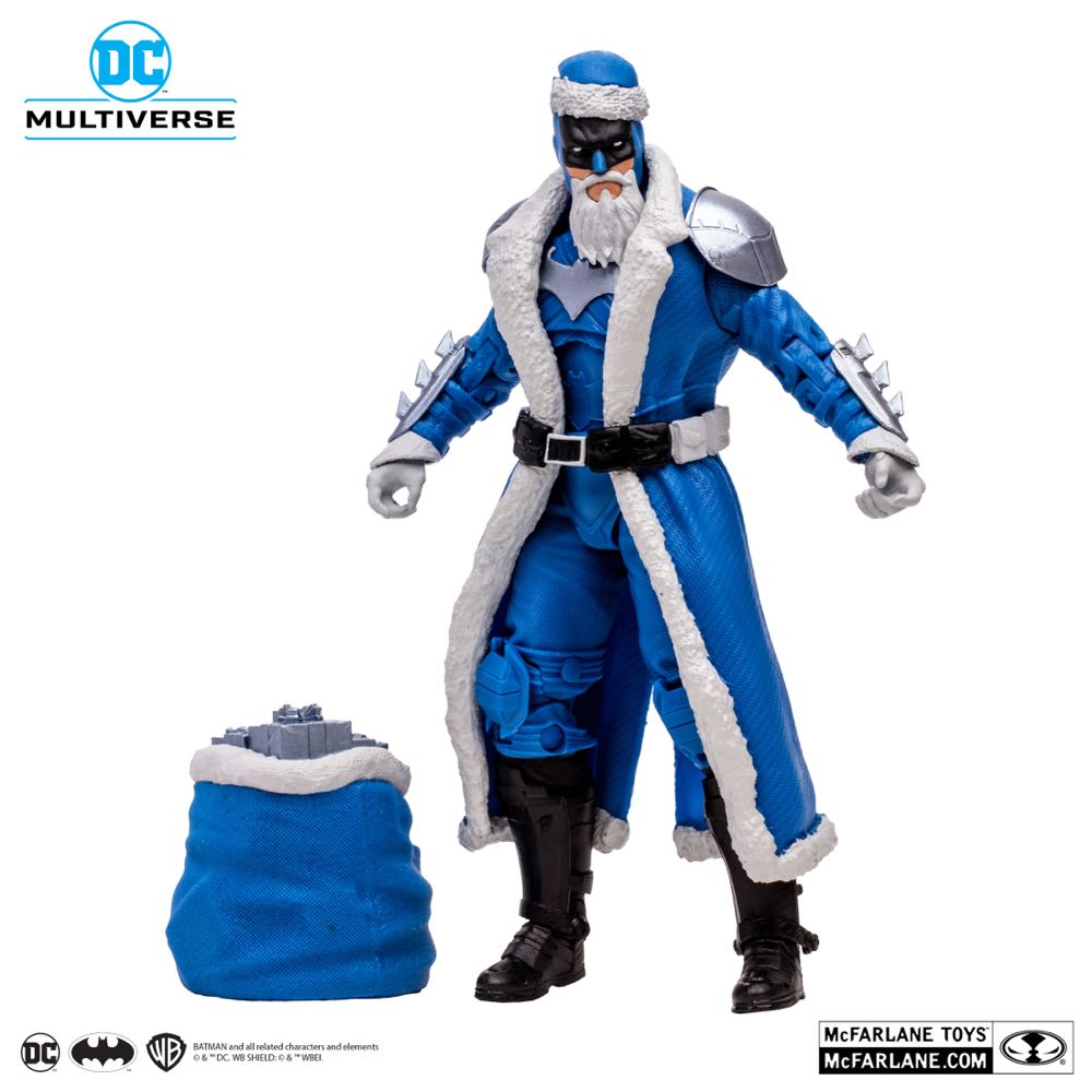 DCM: Batman Santa - McFarlane Toys (Blue Suit Variant) action figure collectible [Barcode 787926170870] - Main Image 4